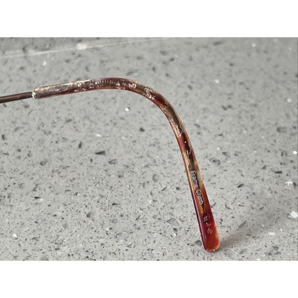 Ti-Flex Eyeglasses Frames ONLY T1510 Cognac Full rim 55-18-145 brown main image 5